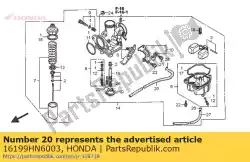 Tutaj możesz zamówić rura od Honda , z numerem części 16199HN6003: