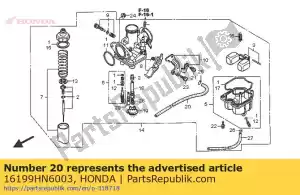 Honda 16199HN6003 rura - Dół