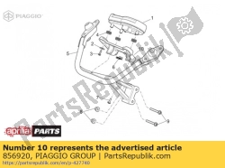 Aprilia 856920, Soporte de enchufe, OEM: Aprilia 856920