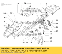 949414, Aprilia, chiusura codone, Nuovo