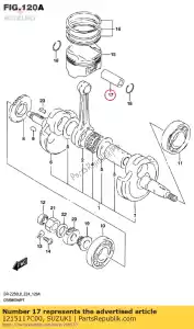 Suzuki 1215117C00 sworze?, t?ok - Dół