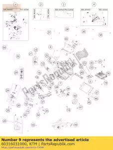 ktm 60316031000 unità di controllo ed - Il fondo