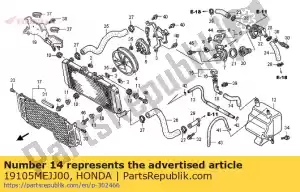 honda 19105MEJJ00 aucune description disponible pour le moment - La partie au fond