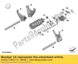 Here you can order the retainer spring from BMW, with part number 23007709773: