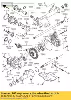 183BA0814, Kawasaki, perno-molesto-ws-pequeño kawasaki klf300 4x4 kvf300 kvf400 prairie 300 400 , Nuevo