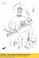 3R9246120000, Yamaha, pakking, cap yamaha it 200, Nieuw