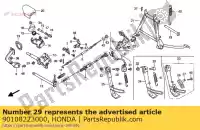 90108223000, Honda, tornillo, pivote de soporte lateral honda (a) general export kph england (b) usa (e) england cn f (e) general export england australia france p (a) netherlands rf (d) s (f) netherlands s 19 (a) zny nice 50 70 80 100 110 125 250 1950 1951 1952 1953 1954 1955 1956 1957 1958 1959 1960 1961 196, Nuevo