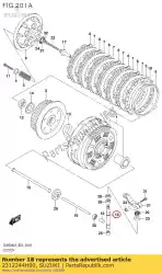 Tutaj możesz zamówić wa? Ek rozrz? Du, sprz? G? O od Suzuki , z numerem części 2312244H00: