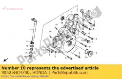 Aqui você pode pedir o arruela, braço de freio em Honda , com o número da peça 90525GC4700: