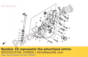 honda 90525GC4700 arruela, braço de freio - Lado inferior