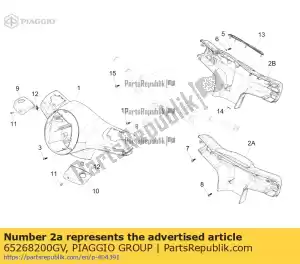 Piaggio Group 65268200GV cover - Bottom side