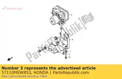Here you can order the modulator assy. From Honda, with part number 57110MEW853: