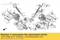 16017MBL610, Honda, conjunto de parafusos honda nt ntv 650, Novo