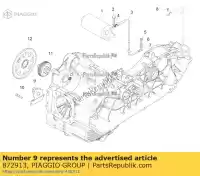 872913, Piaggio Group, placa     , Novo