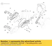 1A000193, Piaggio Group, luchtfilter. assy. piaggio liberty 125 150 2014, Nieuw