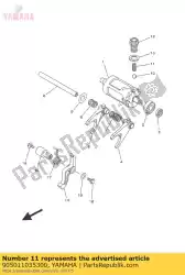 Qui puoi ordinare molla, compressione (465) da Yamaha , con numero parte 905011035300: