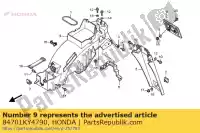 84701KY4790, Honda, geen beschrijving beschikbaar op dit moment honda nsr 125 2000 2001, Nieuw