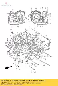 Suzuki 1130010872 carter assy - Onderkant