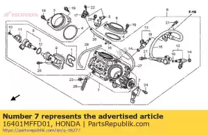 honda 16401MFFD01 zespó? korpusu przepustnicy. - Dół