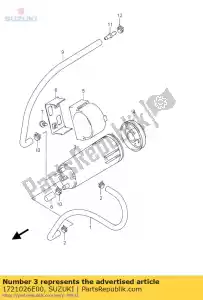 Suzuki 1721026E00 scatola metallica, c - Il fondo