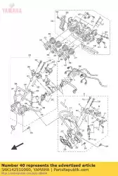 Ici, vous pouvez commander le mamelon auprès de Yamaha , avec le numéro de pièce 3AK142510000: