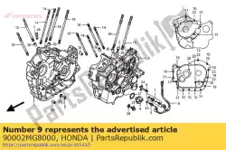 Qui puoi ordinare bullone, orifizio, 1. 6mm da Honda , con numero parte 90002MG8000: