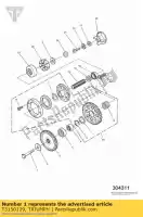 T3150129, Triumph, parafuso triumph adventurer > 71698 adventurer 71699 > daytona 595 / 955i legend tt speed triple 885cc955cc (efi) > 141871 sprint carbs sprint carbs all sprint rs > 139276 sprint st > 139276 thunderbird thunderbird sport tiger 885 carbs > 71698 t, Novo