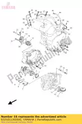 Tutaj możesz zamówić o-ring od Yamaha , z numerem części 9321011X0000: