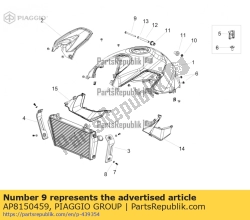 Aprilia AP8150459, Zeskantschroef m6x90, OEM: Aprilia AP8150459