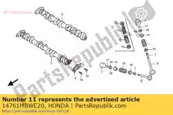 Aqui você pode pedir o mola, válvula interna em Honda , com o número da peça 14761MBWE20: