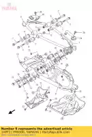 1HPF217M0000, Yamaha, Brazo 1 yamaha  yfm 550 700 2007 2008 2009 2010 2011 2012 2013 2014 2015 2016 2017 2018 2019 2020 2021, Nuevo