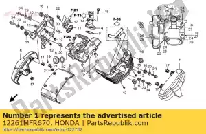 Honda 12261MFR670 pinna, testa cilindrica fr- - Il fondo
