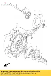 Here you can order the panel,speed sen from Suzuki, with part number 6572027E50: