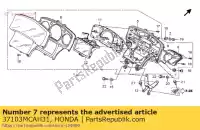 37103MCAH31, Honda, lentille honda gl goldwing  bagger f6 b gold wing deluxe abs 8a a gl1800 airbag 1800 , Nouveau