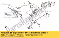 46530MZ5000, Honda, Brazo, rr. enlace del pedal de freno honda vf 750 1993 1994 1995 1996 1997 1999, Nuevo