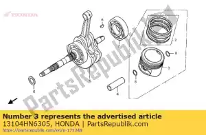 honda 13104HN6305 geen beschrijving beschikbaar op dit moment - Onderkant