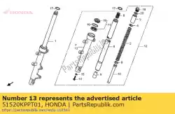 Qui puoi ordinare caso comp., l. Fr. Parte inferiore da Honda , con numero parte 51520KPPT01: