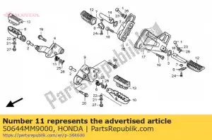 honda 50644MM9000 wiosna, l. krok powrotu - Dół