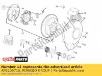 AP8206716, Piaggio Group, Binnenzeskantschroef m4x10 aprilia mx rs classic rx tuono 0 50, Nieuw