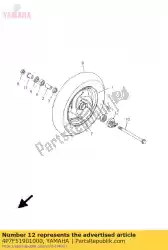 Aquí puede pedir conjunto de unidad de engranaje de Yamaha , con el número de pieza 4P7F51901000: