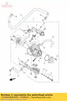 1S3W85880000, Yamaha, set di sensori dell'acceleratore yamaha yfm 700 2006 2007, Nuovo