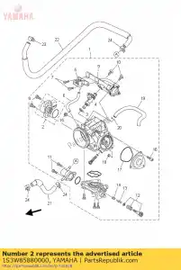 yamaha 1S3W85880000 set di sensori dell'acceleratore - Il fondo