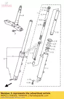 4KM231700000, Yamaha, cylinder comp., front fork yamaha xj xjs diversion 900, New