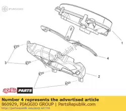 Here you can order the socket support from Piaggio Group, with part number 860929: