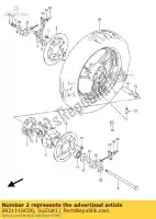 6921119C00, Suzuki, disco, freno trasero suzuki gsx 600 1988, Nuevo