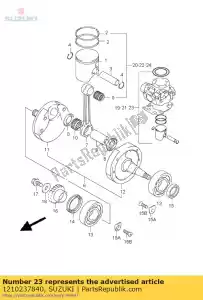 Suzuki 1210237840 zestaw górny, in? - Dół