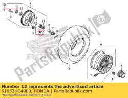 Here you can order the brg,ball 20x42x12 from Honda, with part number 91053HC4000: