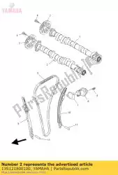 Aquí puede pedir conjunto de árbol de levas 2 de Yamaha , con el número de pieza 13S121800100: