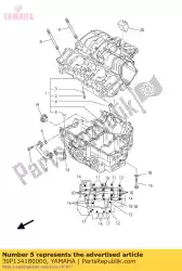 Aqui você pode pedir o tubo, óleo 2 em Yamaha , com o número da peça 39P134180000: