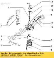 432412, Piaggio Group, Cubrir aprilia gilera piaggio vespa et runner sfera rst skipper skipperr sr typhoon 125 150 180 1995 1996 1998 1999 2000 2003, Nuevo